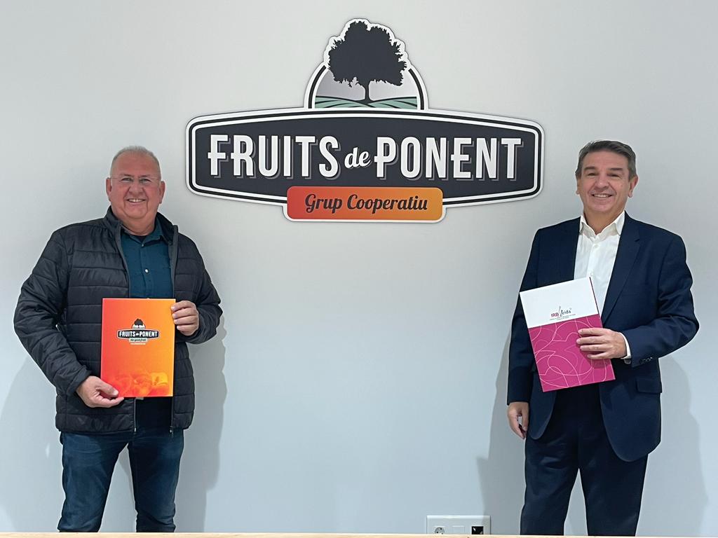 El Grupo Cooperativo Fruits de Ponent ha renovado el convenio de colaboración con el IRBLleida